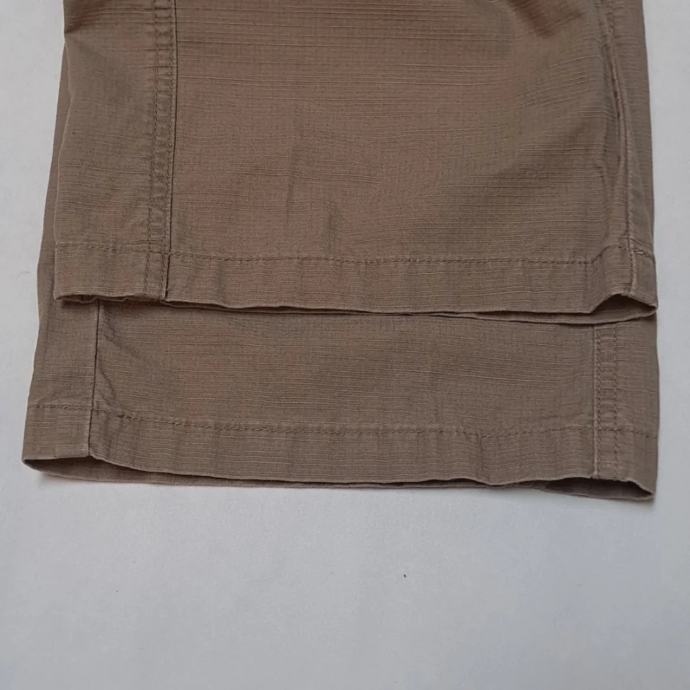 Woolrich Ripstop Cotton Khaki Outdoor Camping Work Wear Pants Size 14